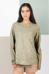 Casual Comfy Top Olive *instore & online-[option4]-[option5]-Cute-Trendy-Shop-Womens-Boutique-Clothing-Store