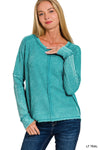 Comfortably Chic Top Teal *instore & online-[option4]-[option5]-Cute-Trendy-Shop-Womens-Boutique-Clothing-Store
