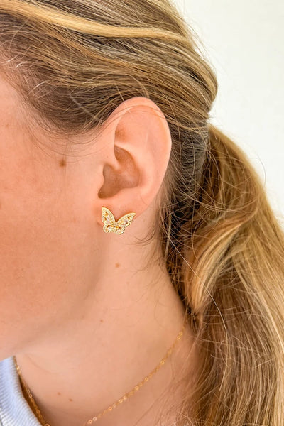 Fly Away With Me Butterfly Studs-[option4]-[option5]-Cute-Trendy-Shop-Womens-Boutique-Clothing-Store