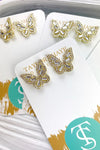 Fly Away With Me Butterfly Studs-[option4]-[option5]-Cute-Trendy-Shop-Womens-Boutique-Clothing-Store