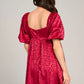 Leopard Jacquard Babydoll Dress Red-[option4]-[option5]-Cute-Trendy-Shop-Womens-Boutique-Clothing-Store
