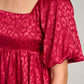 Leopard Jacquard Babydoll Dress Red-[option4]-[option5]-Cute-Trendy-Shop-Womens-Boutique-Clothing-Store