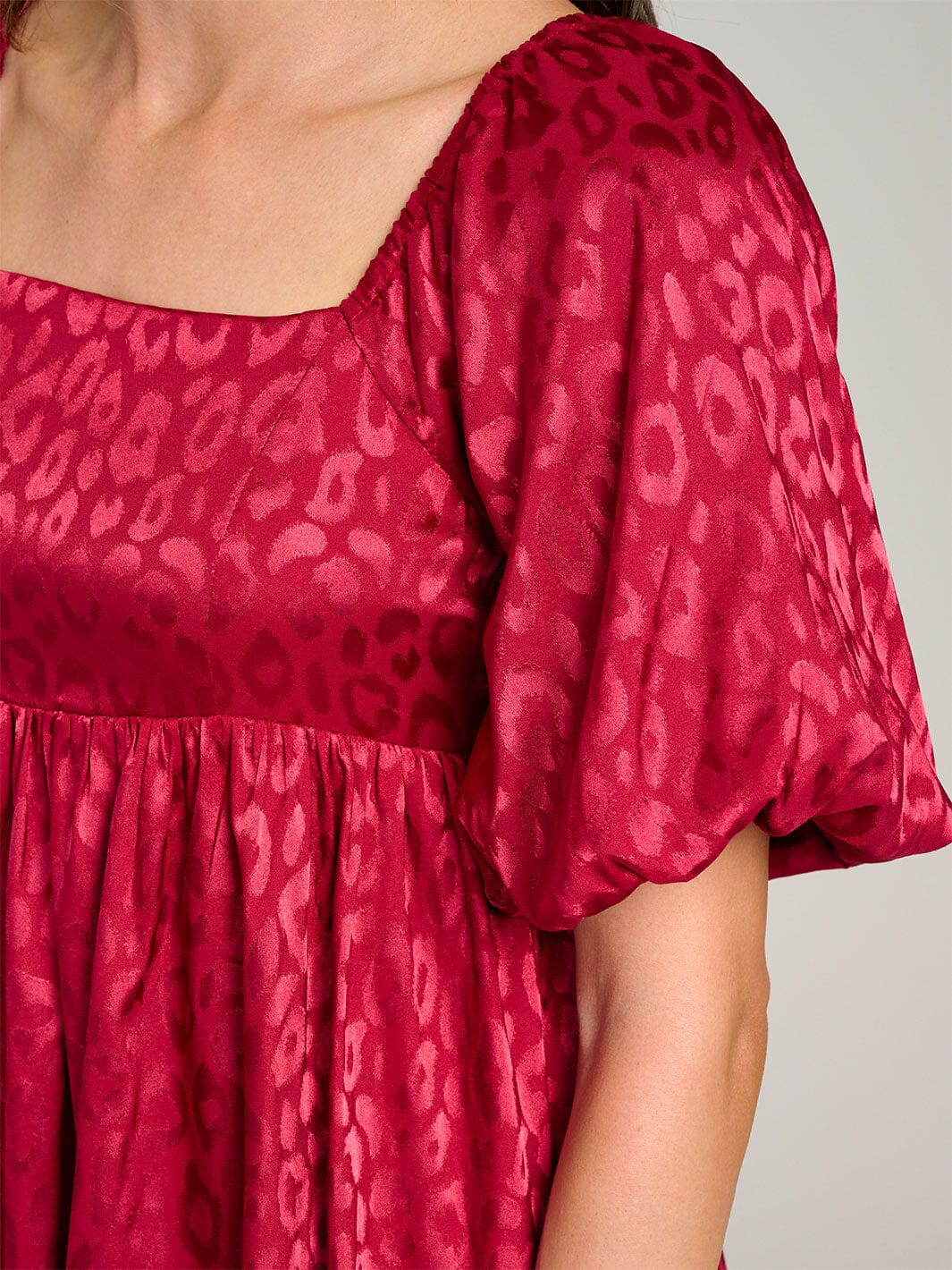 Leopard Jacquard Babydoll Dress Red-[option4]-[option5]-Cute-Trendy-Shop-Womens-Boutique-Clothing-Store