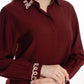 Heritage Vine Embroidered Blouse-Cute-Trendy-Shop-Womens-Boutique-Clothing-Store