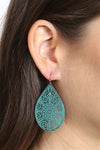 Classy Lady Turquoise Filigree Earrings-[option4]-[option5]-Cute-Trendy-Shop-Womens-Boutique-Clothing-Store