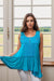 Electric Teal Sleeveless Top *online exclusive-[option4]-[option5]-Cute-Trendy-Shop-Womens-Boutique-Clothing-Store