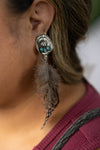 Feather Drop Earrings *online exclusive-[option4]-[option5]-Cute-Trendy-Shop-Womens-Boutique-Clothing-Store