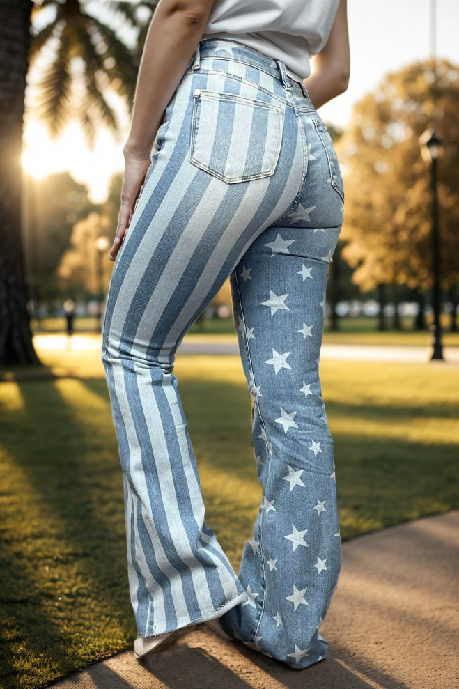 Freedom Rings - Judy Blue Flares *online exclusive