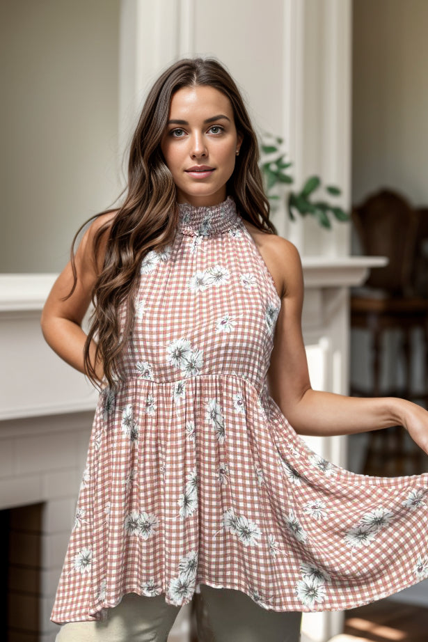 Frolicking Floral Babydoll-[option4]-[option5]-Cute-Trendy-Shop-Womens-Boutique-Clothing-Store