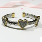 Steal My Heart Silver & Pave Bracelet-[option4]-[option5]-Cute-Trendy-Shop-Womens-Boutique-Clothing-Store