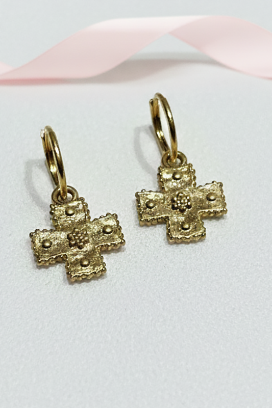 Start New Cross Earrings-[option4]-[option5]-Cute-Trendy-Shop-Womens-Boutique-Clothing-Store