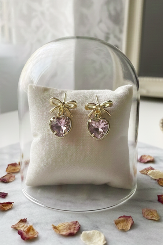 She's A Beauty Heart Earrings-[option4]-[option5]-Cute-Trendy-Shop-Womens-Boutique-Clothing-Store