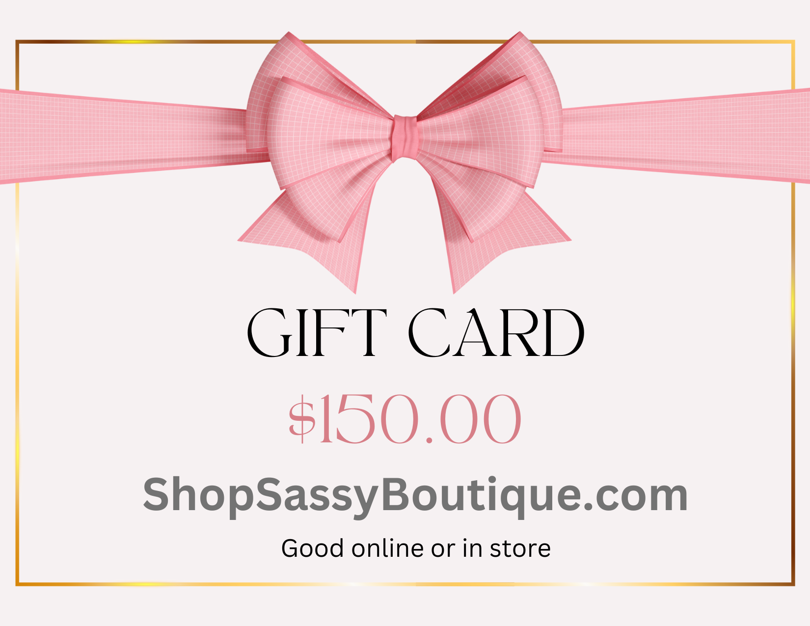Gift Card $150-[option4]-[option5]-Cute-Trendy-Shop-Womens-Boutique-Clothing-Store