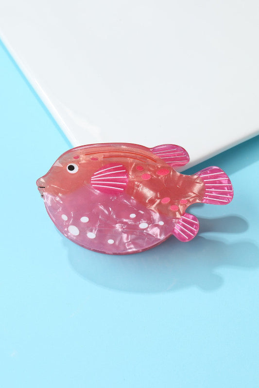 Reel It In Jumbo Vibrant Fish Hair Claws-H-Cute-Trendy-Shop-Womens-Boutique-Clothing-Store