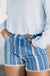 Judy Blue - Beach Striped Shorts *online exclusive
