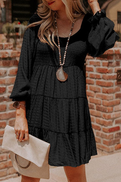 I'll Always Remember Tiered Black Dress *instore & online-[option4]-[option5]-Cute-Trendy-Shop-Womens-Boutique-Clothing-Store