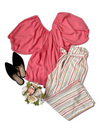 Bohemian Coral Top *online exclusive-[option4]-[option5]-Cute-Trendy-Shop-Womens-Boutique-Clothing-Store
