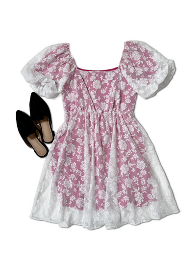 Floral Infusion - Dress *online exclusive-[option4]-[option5]-Cute-Trendy-Shop-Womens-Boutique-Clothing-Store