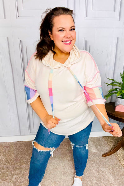 Easy Living Multicolor Stripe French Terry Pullover Hoodie *Online Eclusive-[option4]-[option5]-Cute-Trendy-Shop-Womens-Boutique-Clothing-Store