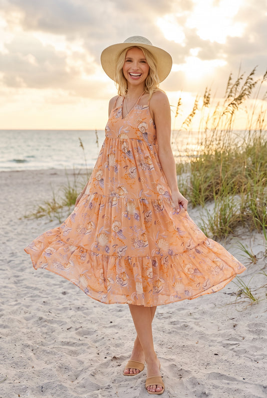 Seashell Sensation Dress-[option4]-[option5]-Cute-Trendy-Shop-Womens-Boutique-Clothing-Store