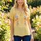 The Meadow Breeze Embroidered Blouse-[option4]-[option5]-Cute-Trendy-Shop-Womens-Boutique-Clothing-Store