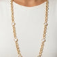 Pearl-fectly Classic Long Coin Pearl Link Chain Necklace