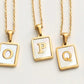 Gold Initial Tag Necklace A - W-O-[option4]-[option5]-Cute-Trendy-Shop-Womens-Boutique-Clothing-Store