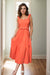 Orange Julius Midi Dress *online exclusive