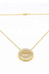 Radiant Initial Rhinestone Necklace Gold (B)-[option4]-[option5]-Cute-Trendy-Shop-Womens-Boutique-Clothing-Store