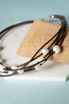 Remember the Day Pearl on Leather Necklace-[option4]-[option5]-Cute-Trendy-Shop-Womens-Boutique-Clothing-Store
