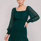 Midnight Romance Smocked Mini Dress-Cute-Trendy-Shop-Womens-Boutique-Clothing-Store