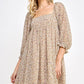 Pumpkin Spice & Everything Floral Mini Dress-Cute-Trendy-Shop-Womens-Boutique-Clothing-Store