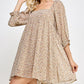 Pumpkin Spice & Everything Floral Mini Dress-Cute-Trendy-Shop-Womens-Boutique-Clothing-Store