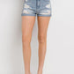 Sun Dazed Distressed Denim Shorts-Cute-Trendy-Shop-Womens-Boutique-Clothing-Store