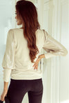 Shimmery Sassy Top Khaki-[option4]-[option5]-Cute-Trendy-Shop-Womens-Boutique-Clothing-Store