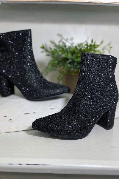 Sparkle Like the Stars Ankle Bootie Black (b)-[option4]-[option5]-Cute-Trendy-Shop-Womens-Boutique-Clothing-Store