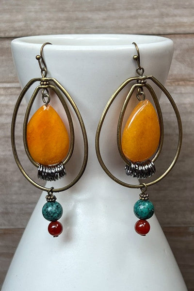 Stones Are a Girls Best Friend Earrings-[option4]-[option5]-Cute-Trendy-Shop-Womens-Boutique-Clothing-Store