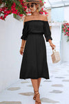 Twice the Fun Strapless Midi Dress-[option4]-[option5]-Cute-Trendy-Shop-Womens-Boutique-Clothing-Store