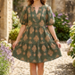Mediterranean Breeze Tiered Dress-Olive-SMALL-Cute-Trendy-Shop-Womens-Boutique-Clothing-Store
