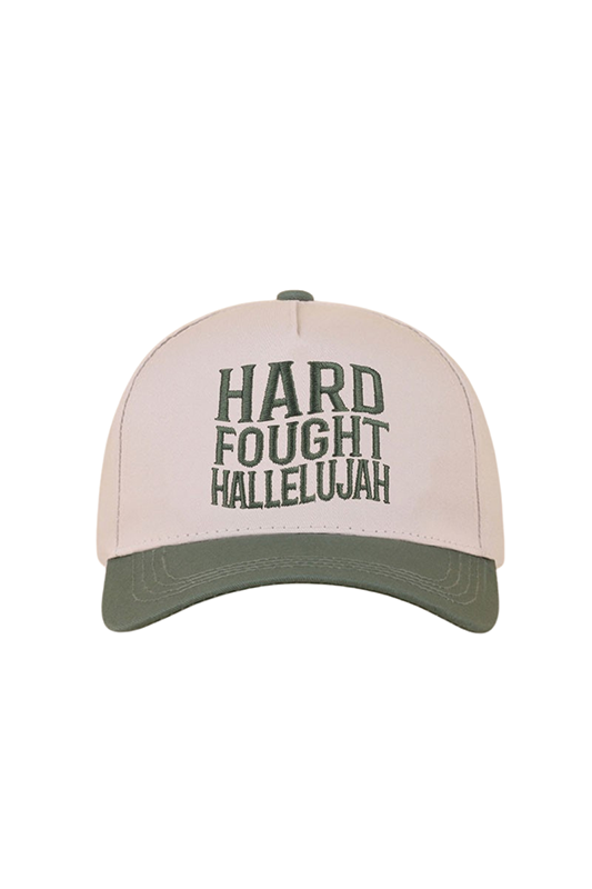 "Hard Fought Hallelujah" Cap-Forest-Cute-Trendy-Shop-Womens-Boutique-Clothing-Store
