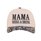 Mama Needs A Drink Cap-Paisley Black-[option4]-[option5]-Cute-Trendy-Shop-Womens-Boutique-Clothing-Store