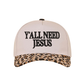 "Y'all Need Jesus" Canvas Baseball Cap