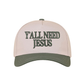 "Y'all Need Jesus" Canvas Baseball Cap
