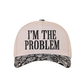 I'm The Problem Baseball Cap-Paisley Black-[option4]-[option5]-Cute-Trendy-Shop-Womens-Boutique-Clothing-Store