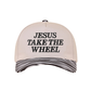 "Jesus Take The Wheel" Canvas Baseball Cap-[option4]-[option5]-Cute-Trendy-Shop-Womens-Boutique-Clothing-Store