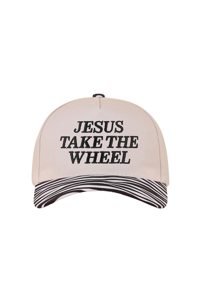 "Jesus Take The Wheel" Canvas Baseball Cap-[option4]-[option5]-Cute-Trendy-Shop-Womens-Boutique-Clothing-Store