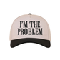 I'm The Problem Baseball Cap-Black-[option4]-[option5]-Cute-Trendy-Shop-Womens-Boutique-Clothing-Store