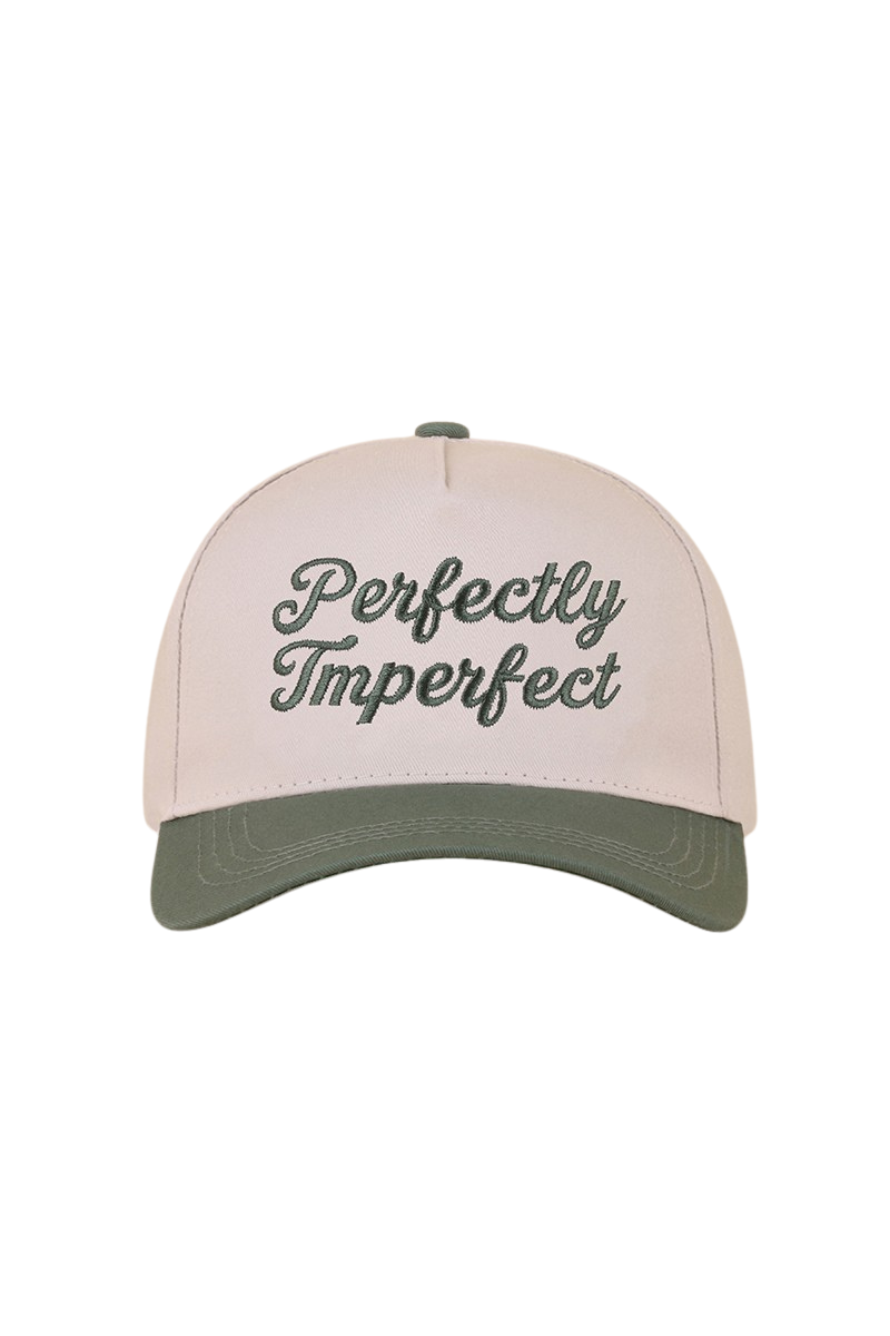 "Perfectly Imperfect" Ball Cap-Forest-[option4]-[option5]-Cute-Trendy-Shop-Womens-Boutique-Clothing-Store