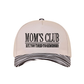"Mom's Club" Ball Cap-Zebra-[option4]-[option5]-Cute-Trendy-Shop-Womens-Boutique-Clothing-Store