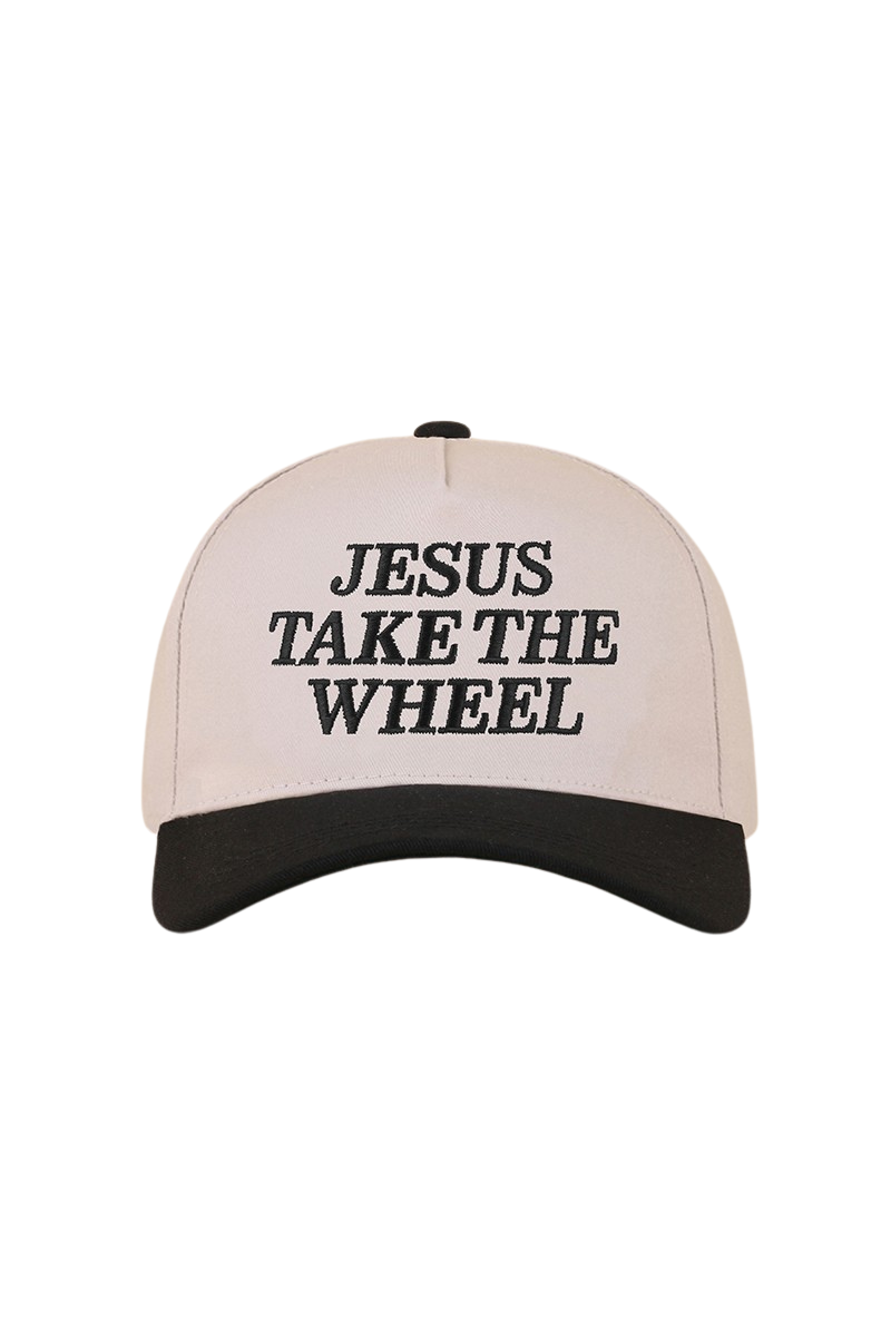"Jesus Take The Wheel" Canvas Baseball Cap-[option4]-[option5]-Cute-Trendy-Shop-Womens-Boutique-Clothing-Store